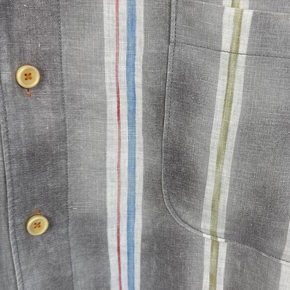 Tommy Bahama Relax Linen Button Up Shirt Men's Size  Big & Tall 4XB Island Life - Picture 3 of 11